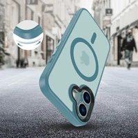 Tech-Protect MagMat Magnetinis dėklas telefonui iPhone 16 - mėlynas