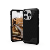 UAG Metropolis LT MagSafe dėklas telefonui iPhone 14 Pro - juodas