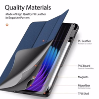 Dėklas Dux Ducis Domo Xiaomi Pad 8/7/7 Pro tamsiai mėlynas