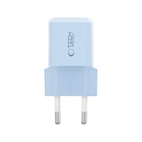 Tech-Protect NCM25 USB-C PD 25W sieninis įkroviklis - mėlynas