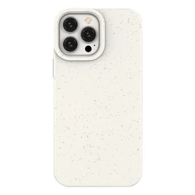 Dėklas telefonui Eco Case iPhone 14 Plus silikoninis biodegraduojantis dėklas - baltas