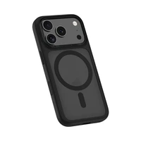 Benks Magnetinis Mist dėklas Metal Frame (0069) Iphone 17 Pro juodas (Fotoaparato valdymo mygtukas)