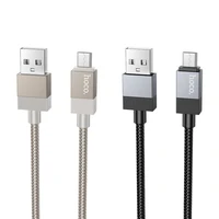 Kabelis USB A į USB C Hoco 3A 1 m X110 auksinis