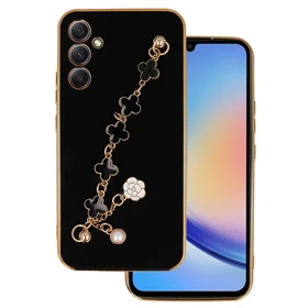 Dėklas telefonui Samsung Galaxy A34 5G dizainas 3 juodas