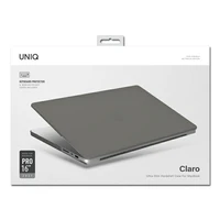 Uniq Claro dėklas MacBook Pro 16'' (2021) - skaidrus-pilkas