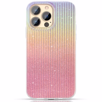 Kingxbar Travel Series prabangus elegantiškas dėklas telefonui iPhone 13 Pro oranžinis (Saulėlydis)