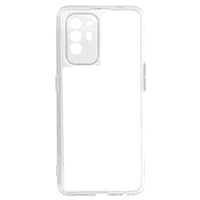 Itin plonas 1mm dėklas telefonui Oppo Reno 5Z 5G permatomas