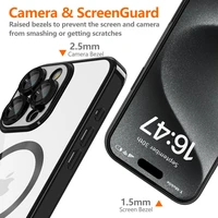 Tech-Protect MagFlex Magnetinis iPhone 16 Pro dėklas - juodas