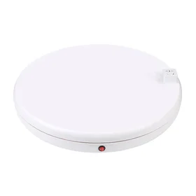 Besisukantis eksponavimo stendas Puluz su maitinimo lizdu 45 cm (baltas)