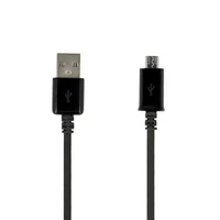 Kabelis USB į Micro USB juodas (greitas įkrovimas)