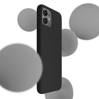 3mk silikoninis dėklas iPhone 11 - juodas