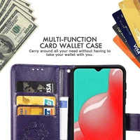 Dėklas Flower Book Samsung A165 A16 4G/A166 A16 5G violetinis