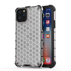 Tel Protect Honey Armor dėklas telefonui Xiaomi Redmi Note 10/Note 10S/Poco M5S skaidrus