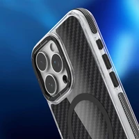 FIBER dėklas telefonui suderinamas su magnetine funkcija SAMSUNG S25 ULTRA juoda