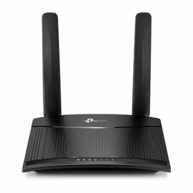 TP-LINK TL-MR100 LTE belaidis maršrutizatorius Viena juosta (2,4 GHz) Juoda