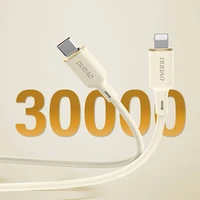 Dudao L7SCL USB-C - Lightning kabelis 30W 1m - smėlio spalvos