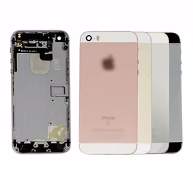 Galinis dangtelis skirtas iPhone SE juodas HQ