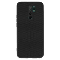 Tel Protect Liquid Air Case dėklas telefonui Xiaomi Redmi 9 juodas