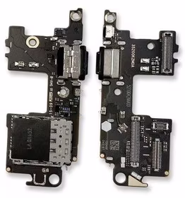 Lanksčioji jungtis Xiaomi Mi 11 su įkrovimo kontaktu ir mikrofonu, SIM kortelės kontaktu originalus (service pack)