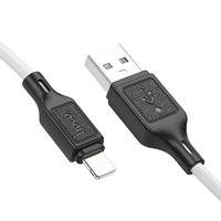 Kabelis USB-A į Lightning Hoco 2,4A 1 m X90 baltas