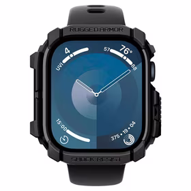 Spigen Rugged Armor dėklas Apple Watch 10 (42mm) - juodas