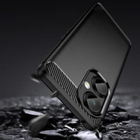 Carbon dėklas OnePlus Nord CE 3 lankstus silikoninis anglies dėklas juodas