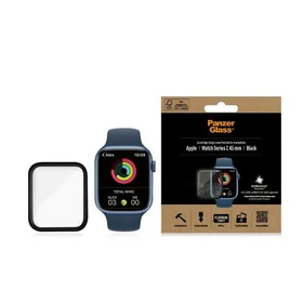 PanzerGlass Lenktas grūdintas stiklas Apple Watch 7 45mm - juodas