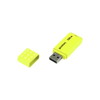 GOODRAM UME2 USB atmintukas - 128GB USB 2.0 geltonas