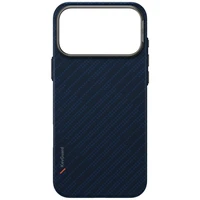 Uniq Keva EDGE Magclick įkrovimo dėklas telefonui iPhone 17 Pro Max – mėlynas