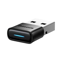 Baseus BA04 mini Bluetooth 5.0 USB adapteris imtuvas siųstuvas kompiuteriui juodas (ZJBA000001)