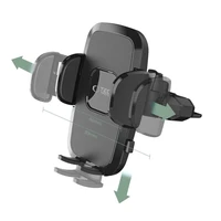 Tech-Protect V3 automobilinis laikiklis telefonui CD įrenginiui - juodas