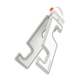 Baseus nešiojamas išskleidžiamas telefono stovas - baltas