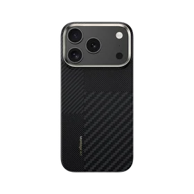 Benks Montage magnetinis Armor Air Kevlar dėklas su metaliniu rėmeliu 600D+1500D (MB70) Iphone 17 Pro Max telefonui juodas