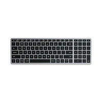 Belaidis keyboard QWERTY Satechi Slim X2 ST-BTSX2M space pilkas
