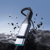 Joyroom S-A28 Flash serijos 3A USB-A - USB-C kabelis 1m - juodas