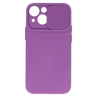 Camshield Minkštas iPhone 16 Plus violetinis