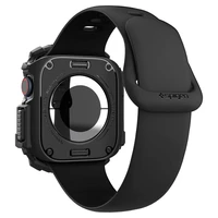 Spigen Rugged Armor dėklas Apple Watch 10 46mm laikrodžiui - juodas