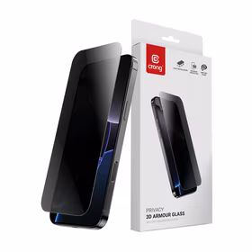 Crong Privacy 3D Armor Glass - Tempered Privacy Glass iPhone 17 / iPhone 17 Pro / iPhone 16 Pro