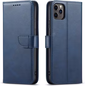 Dėklas Wallet Case Xiaomi Redmi Note 14 Pro 5G/Poco X7 mėlynas