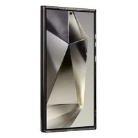 Audi IML Geometrinio rašto dėklas telefonui S24 Ultra S928 juodas/juodas kietas dėklas AU-IMLS24U-A6/D3-BK