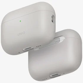 Uniq Lino silikoninis dėklas AirPods Pro - smėlinis