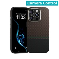 Benks Magnetinis Armor Pro Prestige Kevlar 600D dėklas (Y065) Iphone 16 Pro (Kameros valdymo mygtukas)