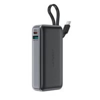 Išorinė baterija Power Bank Acefast M7-10000 PD30W With Cable 10000mAh juoda