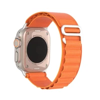 DUX DUCIS dirželis GS nailoninis Apple Watch 42 / 44 / 45 / 49 mm oranžinis