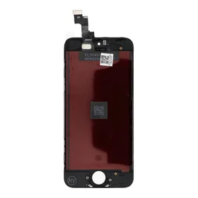 FixCell LCD ekranas IPHONE 5S SE (1gen) juodas (aukštas ryškumas)