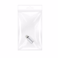 Adapteris Type C (moteriškas) į Lightning (vyriškas) sidabrinis