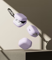 Ringke Silikoninis Dėklas for Samsung Galaxy Buds 4 / 4 Pro - violetinis