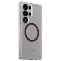 CARE by PanzerGlass Flagship Urban Combat Purple QI dėklas Samsung Galaxy S25 Ultra - skaidrus