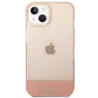 Guess GUHCP14MHGCOP iPhone 14 Plus 6.7 "rožinis/rožinis kietas dėklas Translucent