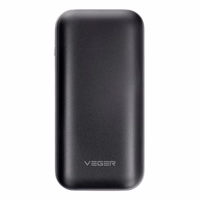 VEGER Išorinė baterija 10000 mAh PD QC3.0 3A 20W S10 (W1135) juoda